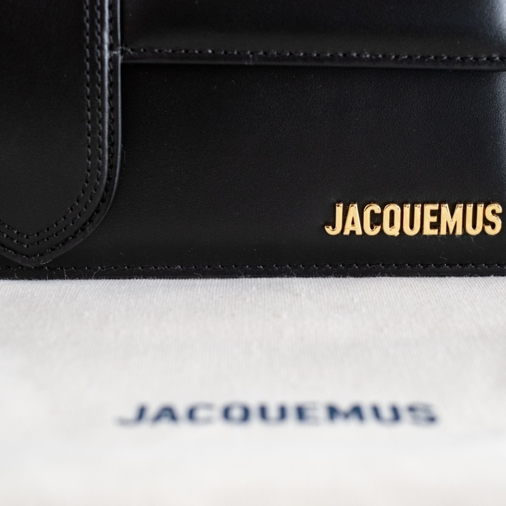 JACQUEMUS The long Bambino LES CLASSIQUES Women Black New Authentic $1190 - Picture 10 of 14